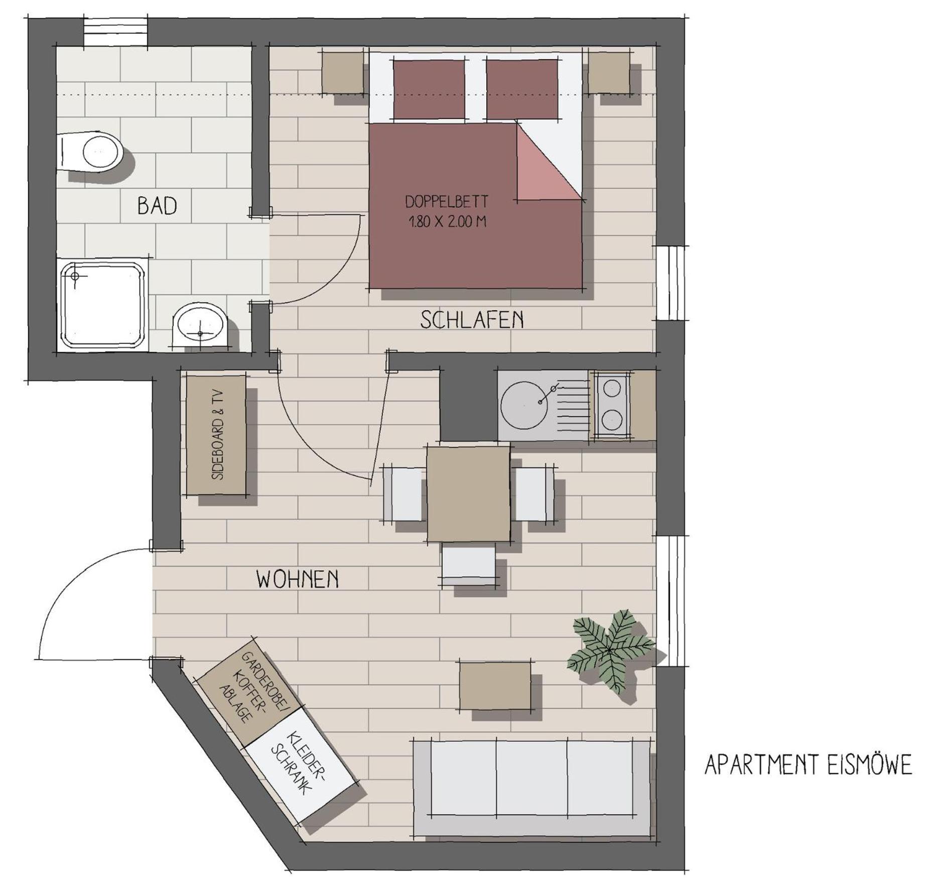 Apartmenthaus Moewenschrei Poel Eksteriør billede